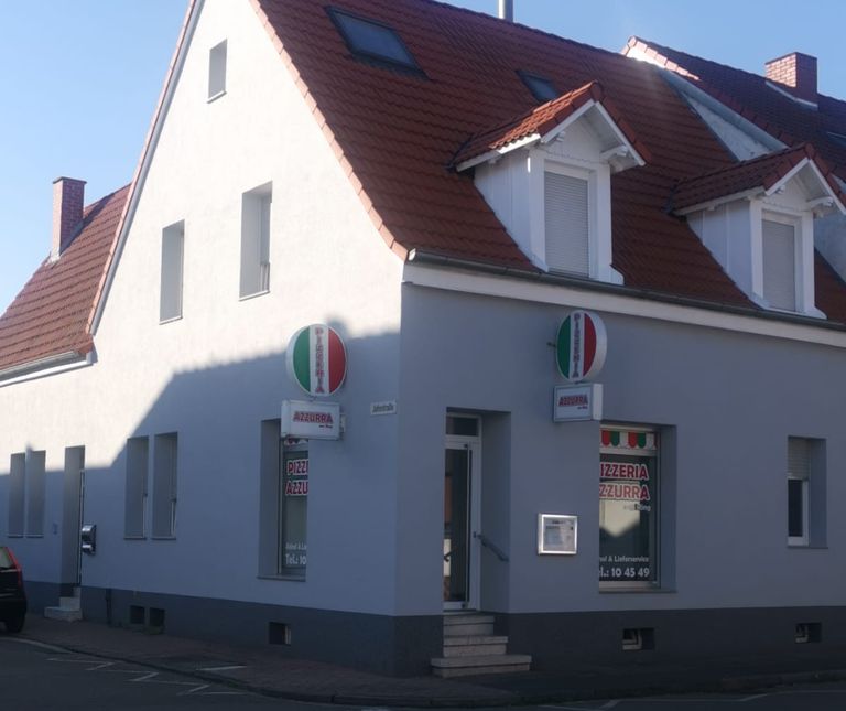 Pizzeria Azzurra am Ring — Außenansicht, Jahnstraße 14, Hockenheim